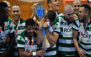 Le Sporting remporte son 14e titre de champion de futsal